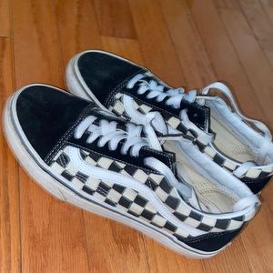 Checkered Vans